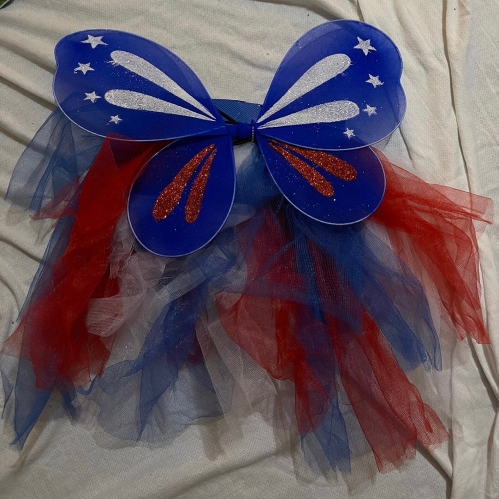 Patriotic girls 2 piece Tutu Set Age 3 and up .